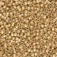 Miyuki delica Beads 11/0 - Matte 24kt gold light plated DB-334